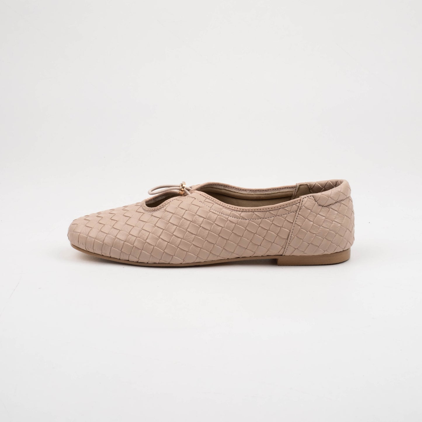Odelia Cream Flat Shoes - REVERIE Collection
