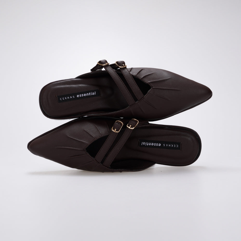 Essential - Serena Brown Mules S/S 2026 KL Collection