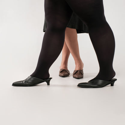 CEKHAS - Callie Heels Black MEASURES Collection