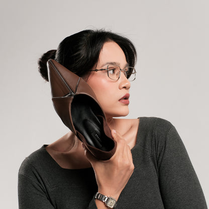 CEKHAS - Clare Flat Shoes Brown MEASURES Collection