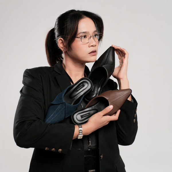 CEKHAS - Callie Heels Denim MEASURES Collection