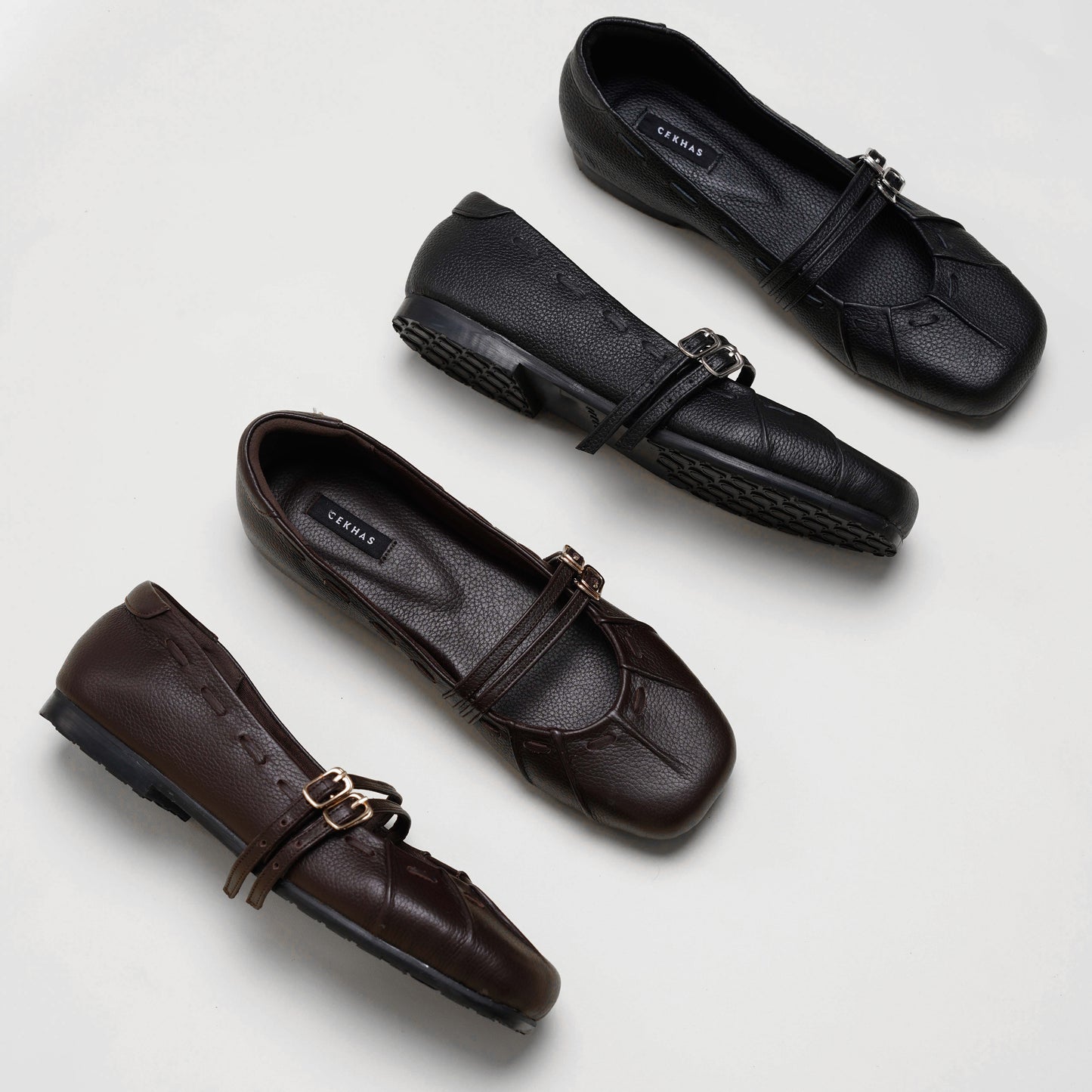 Gwena Flat Shoes Genuine Leather - S/S 2026 KL