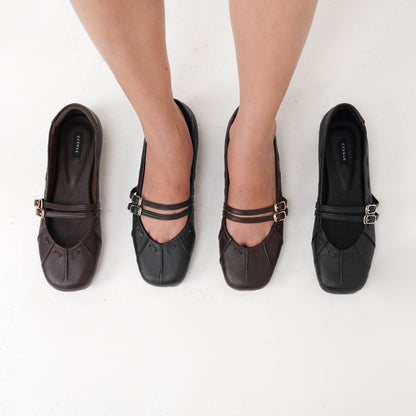 Gwena Flat Shoes Genuine Leather - S/S 2026 KL
