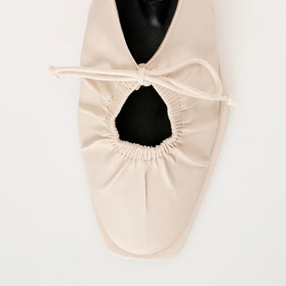 CEKHAS X VIRA TANDIA - Vexi Flat Beige Shoes