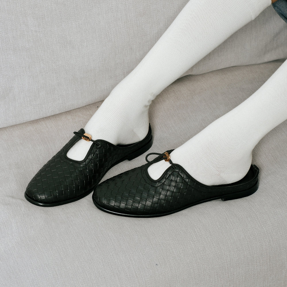 CEKHAS - Oleea Mules Black REVERIE Collection