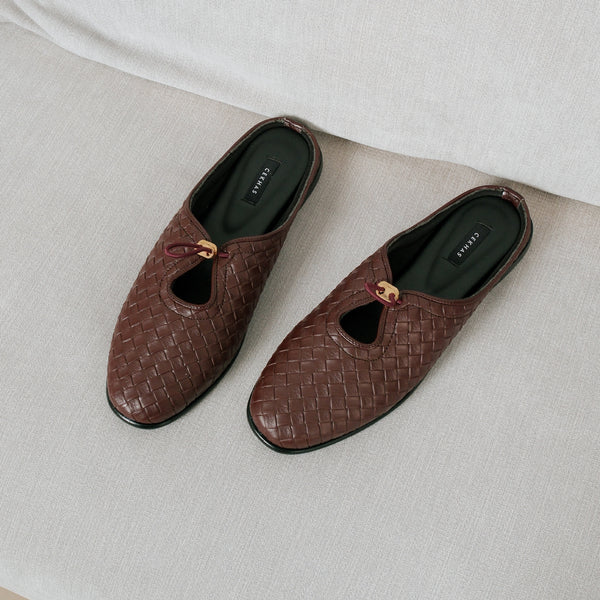 CEKHAS - Oleea Mules Wood REVERIE Collection