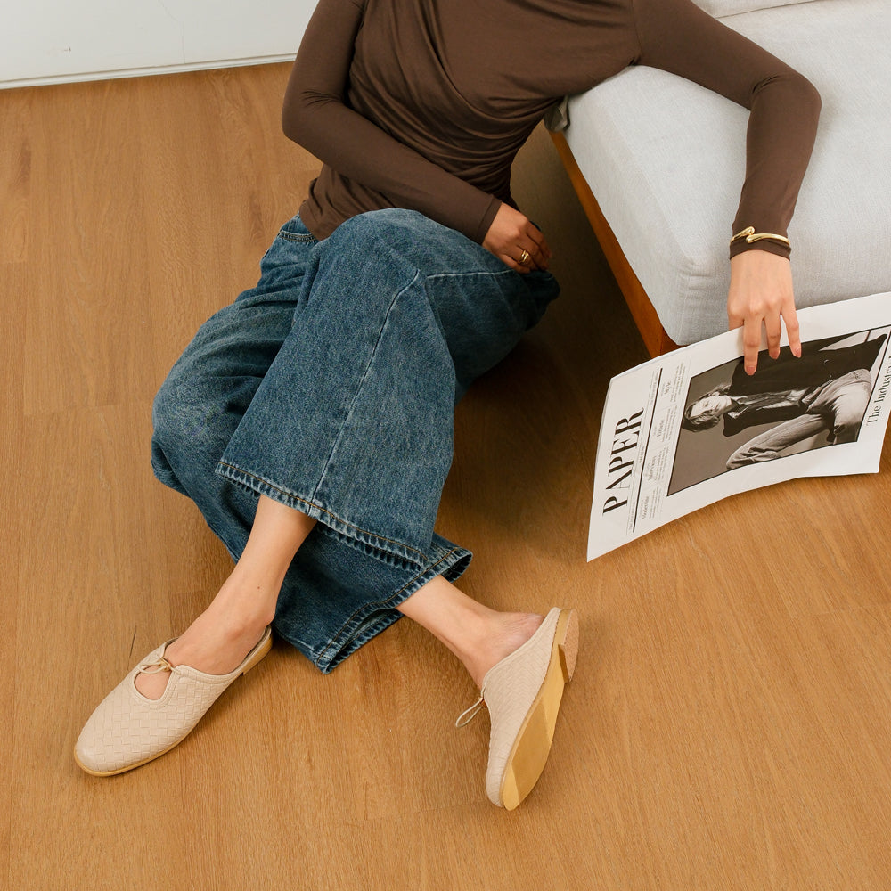 CEKHAS - Oleea Mules Cream REVERIE Collection