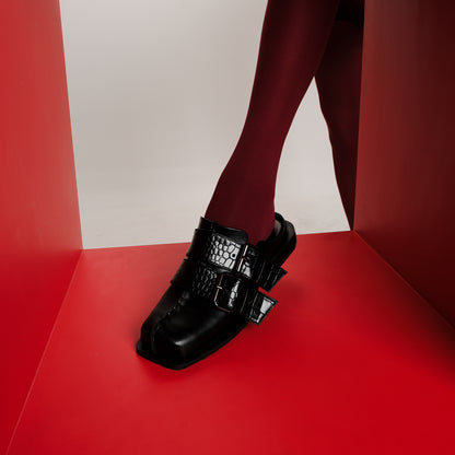 CEKHAS X VIRA TANDIA - Voux Black Mules