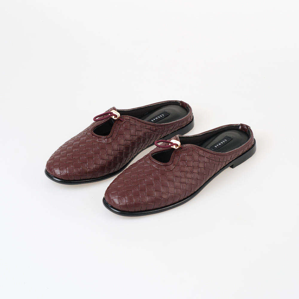 CEKHAS - Oleea Mules Wood REVERIE Collection