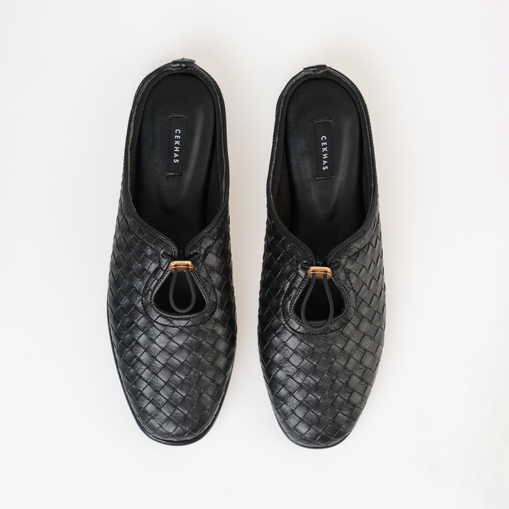 CEKHAS - Oleea Mules Black REVERIE Collection