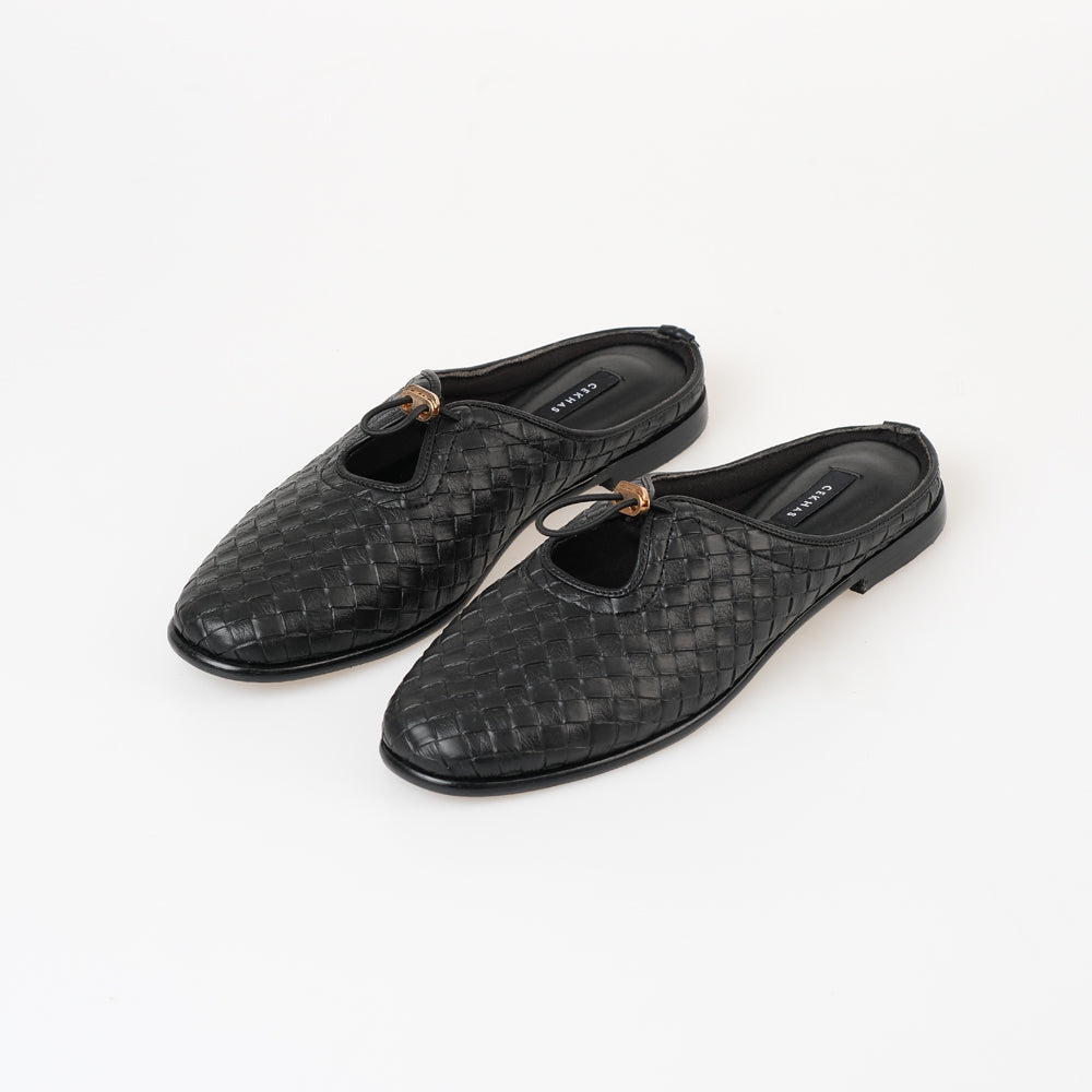 CEKHAS - Oleea Mules Black REVERIE Collection