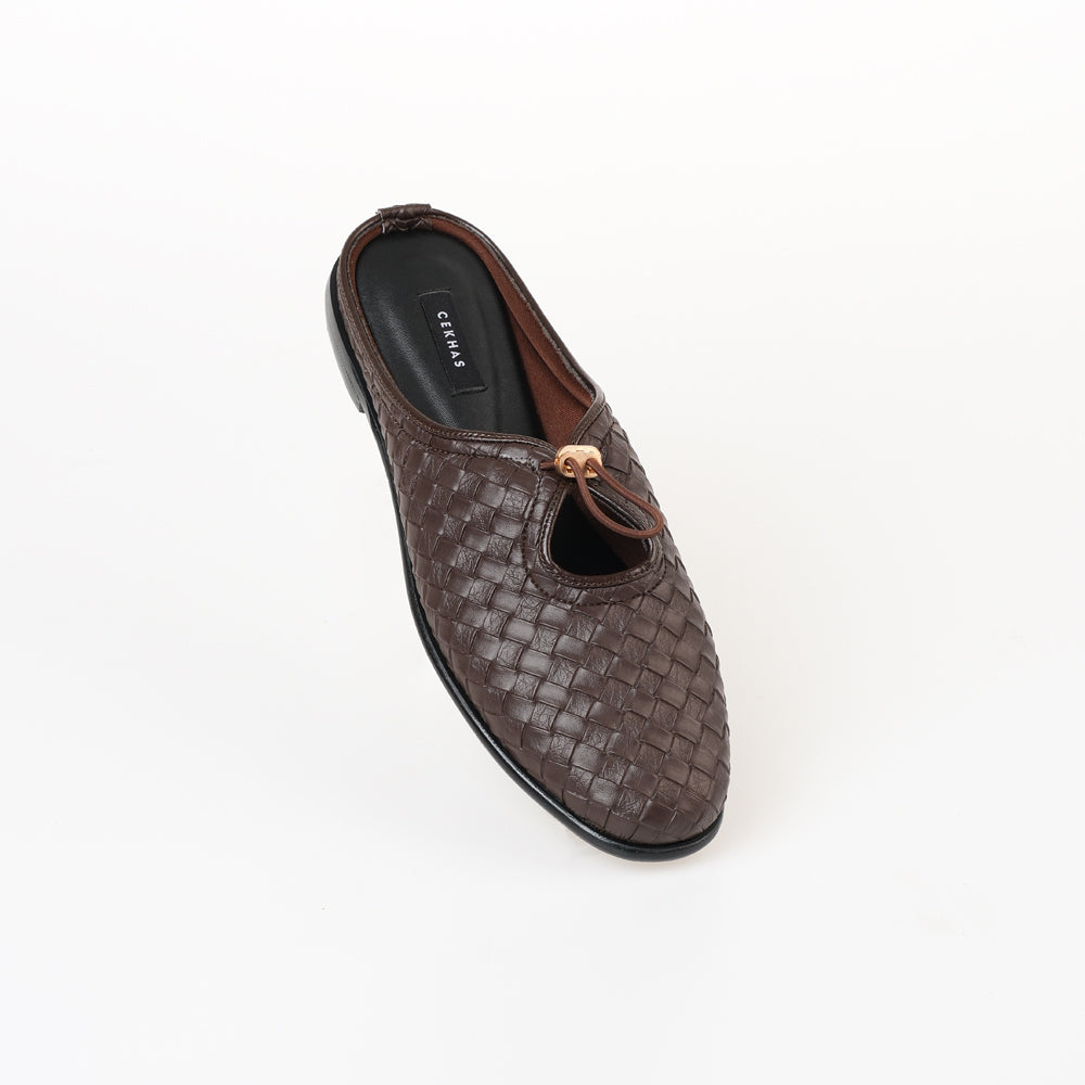 CEKHAS - Oleea Mules Brown REVERIE Collection