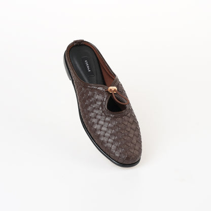 CEKHAS - Oleea Mules Brown REVERIE Collection