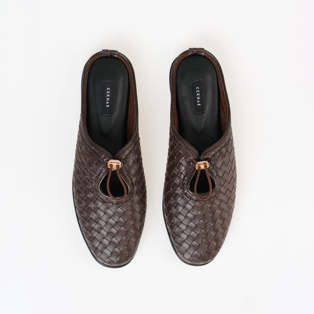 CEKHAS - Oleea Mules Brown REVERIE Collection