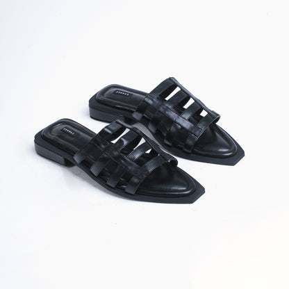 Erica Black Sandal