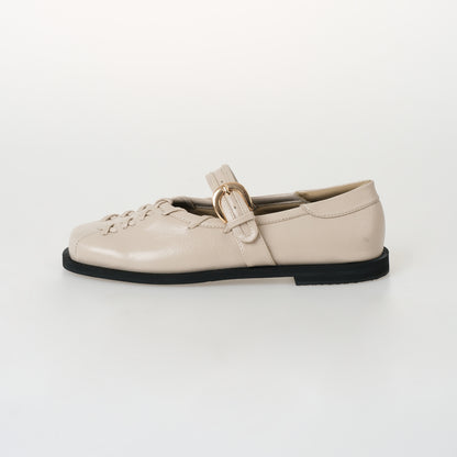 Lenorra Ivory Mules Sandal Wanita