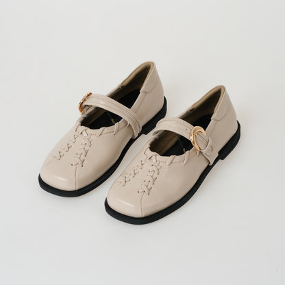 Lenorra Ivory Mules Sandal Wanita