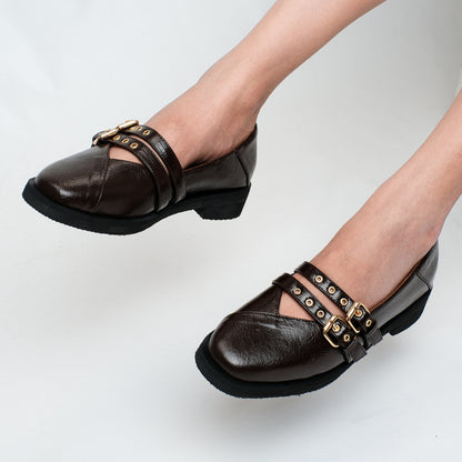 Leony Brown Shoes