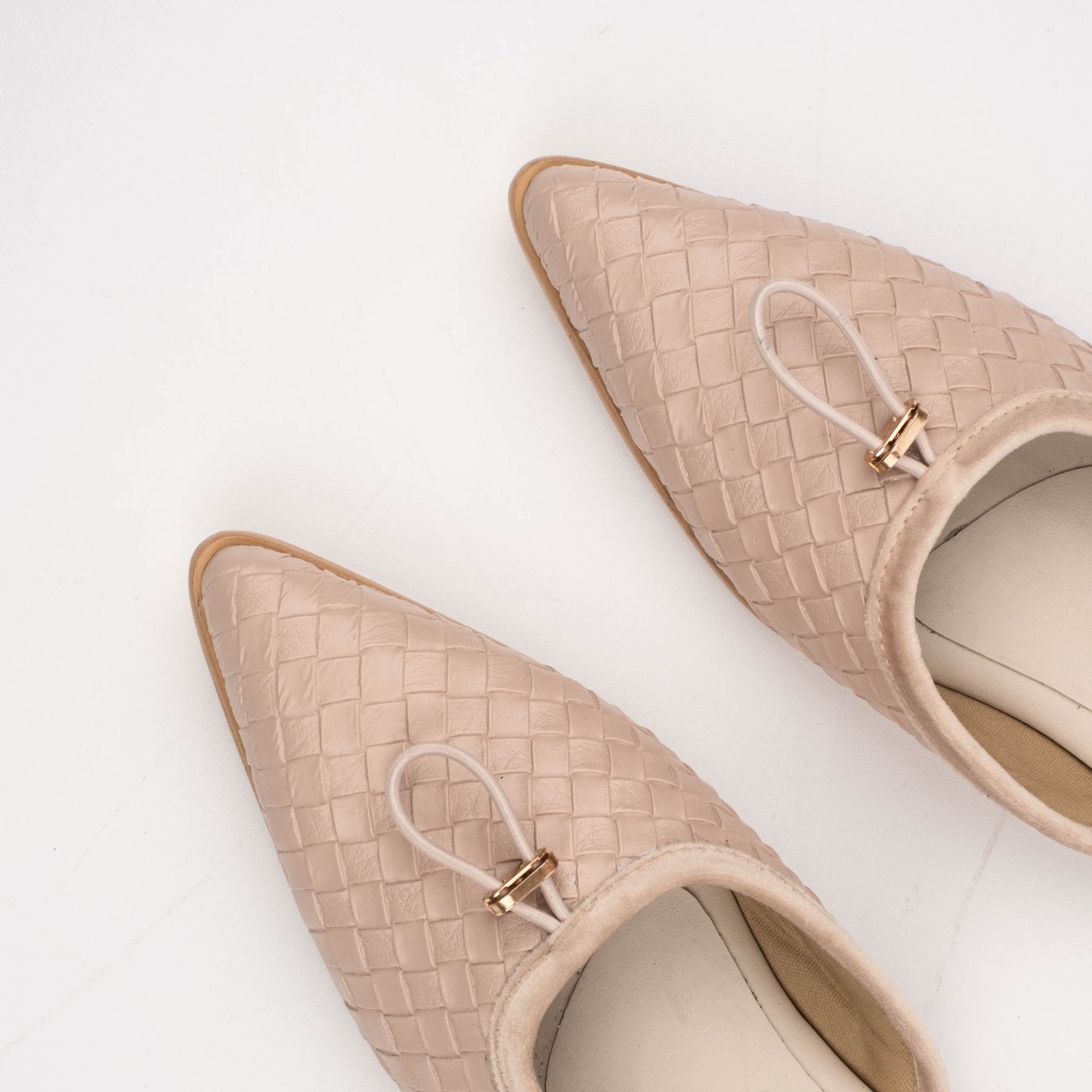 Eileen Cream Mules - REVERIE Collection