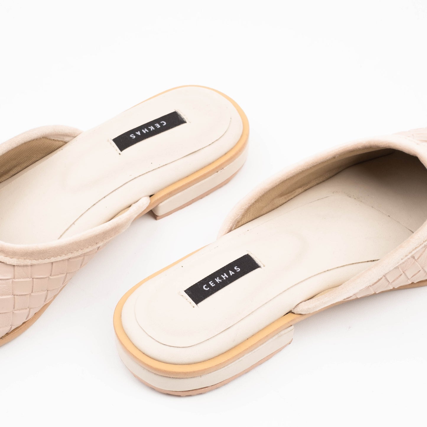 Eileen Cream Mules - REVERIE Collection