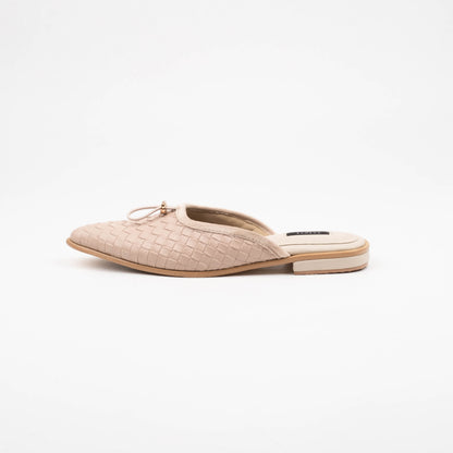 Eileen Cream Mules - REVERIE Collection