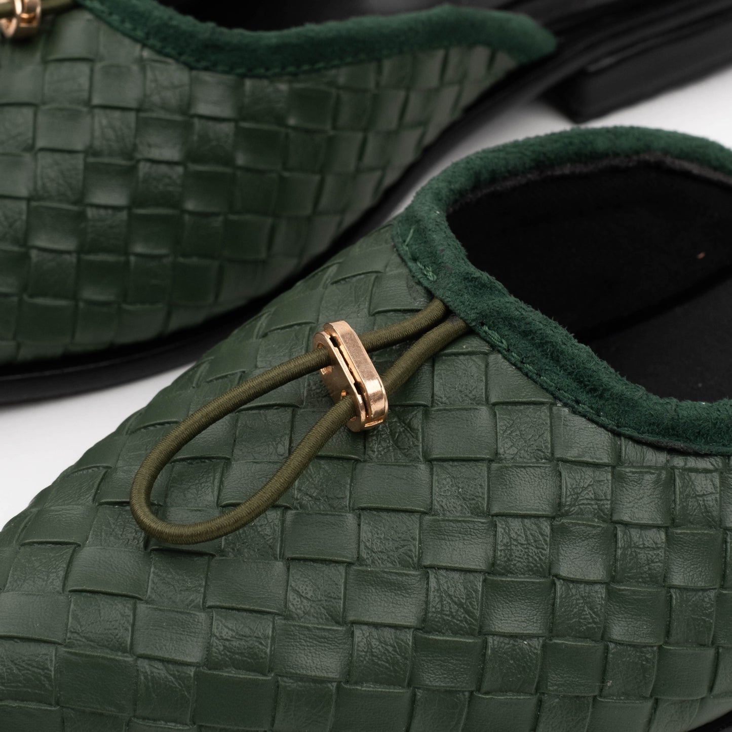 Eileen Emerald Mules - REVERIE Collection