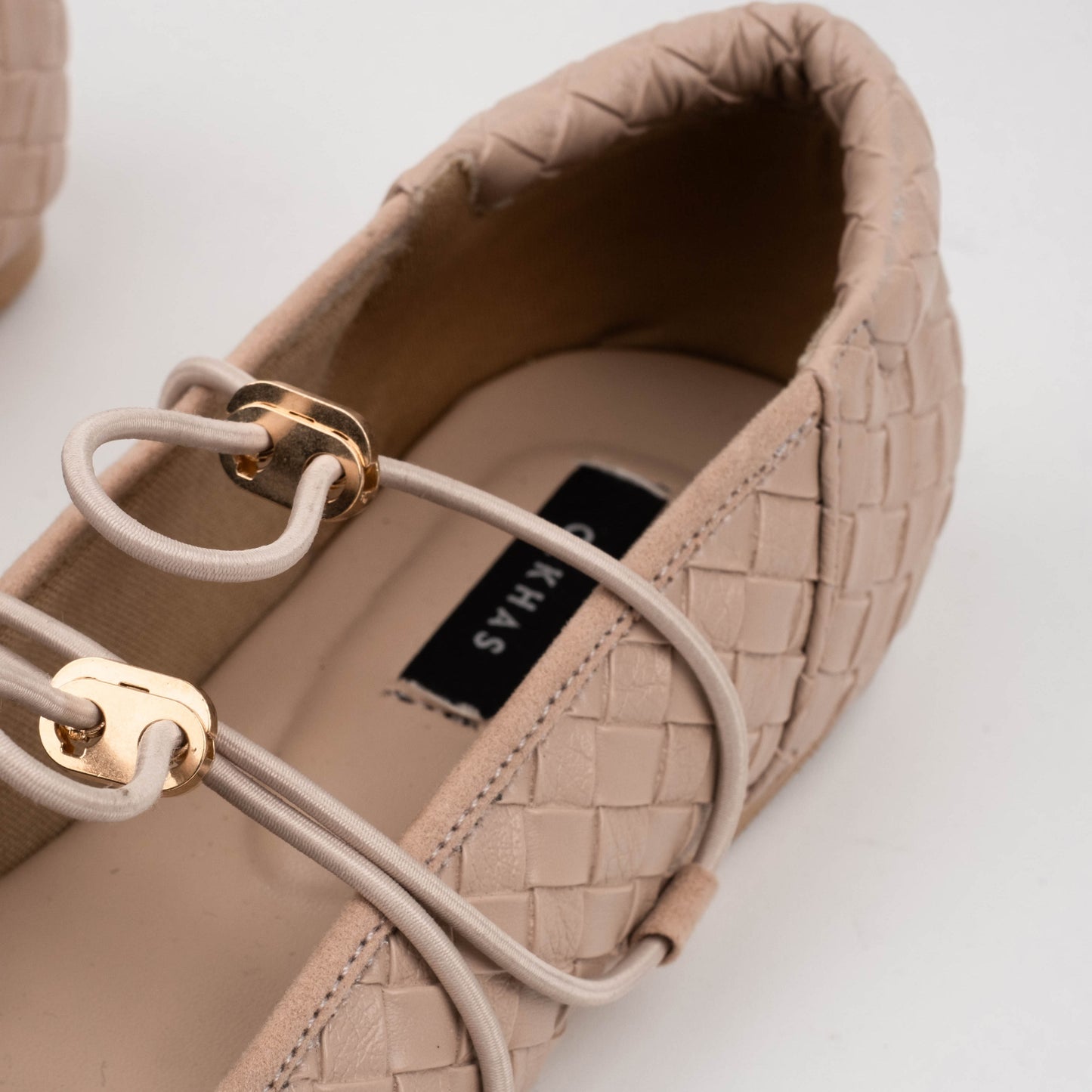 Viola Cream Flat Shoes - REVERIE Collection