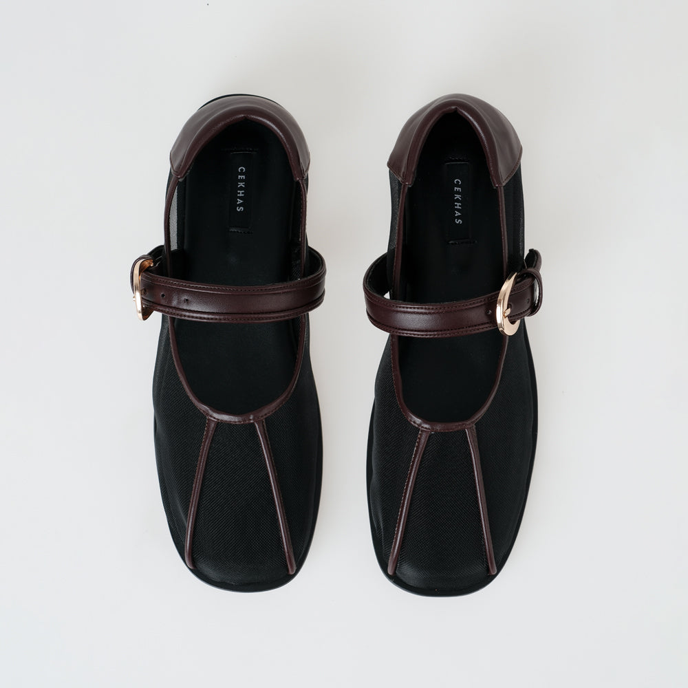 Maura Flat Shoes Wanita Mesh Series