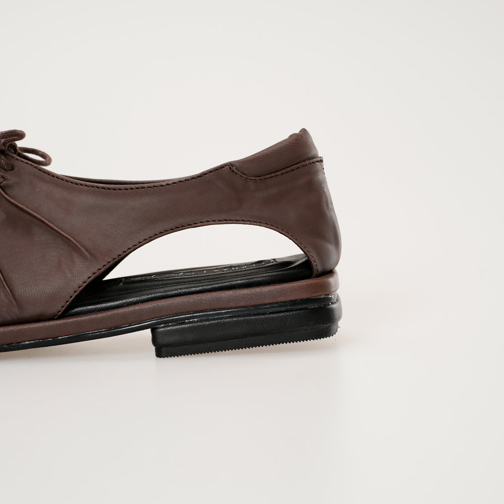 CEKHAS X VIRA TANDIA - Vexi Brown Flat Shoes