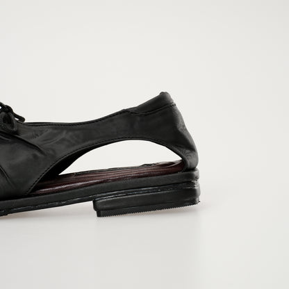 CEKHAS X VIRA TANDIA - Vexi Black Flat Shoes