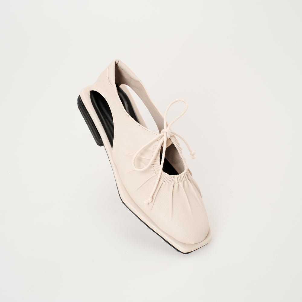 CEKHAS X VIRA TANDIA - Vexi Flat Beige Shoes