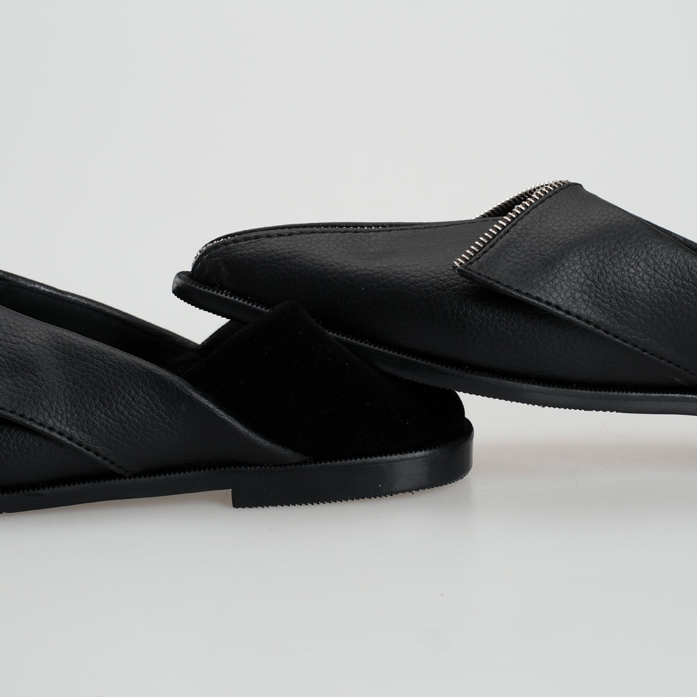 CEKHAS - Clare Flat Shoes Black MEASURES Collection