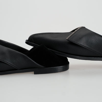 CEKHAS - Clare Flat Shoes Black MEASURES Collection