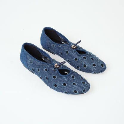 CEKHAS - New Odelia Flat Shoes Denim Collection
