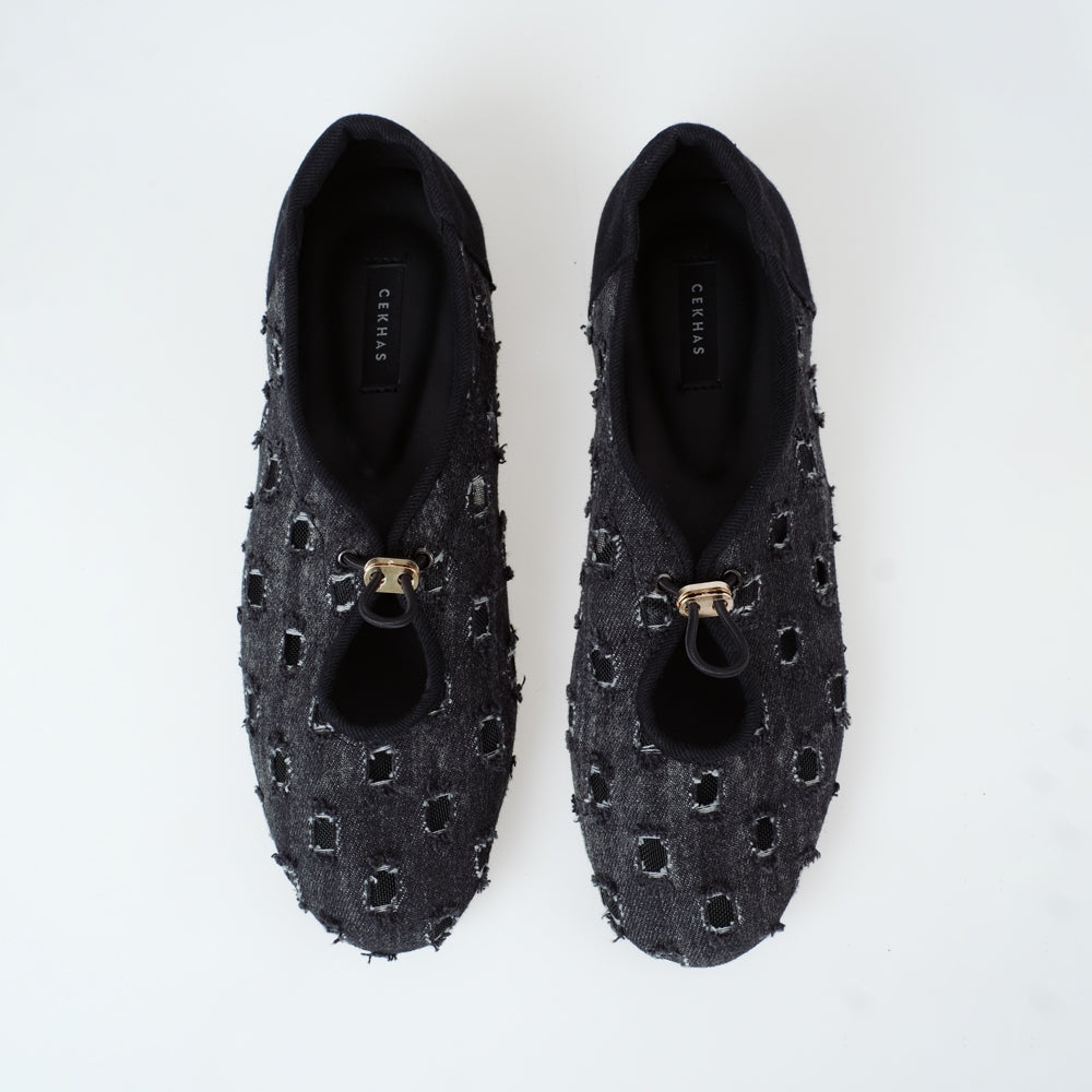 CEKHAS - New Odelia Flat Shoes Denim Collection