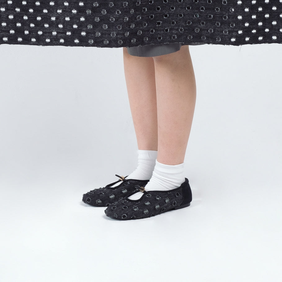 CEKHAS - New Odelia Flat Shoes Denim Collection