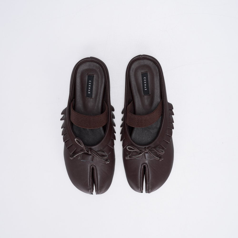 CEKHAS - Joyce Brown Tabi Sandal Mules PLAID & POISE Collection