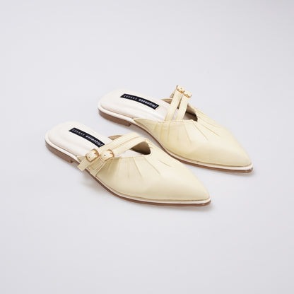 Essential - Serena Mules Butter Yellow S/S 2026 KL Collection