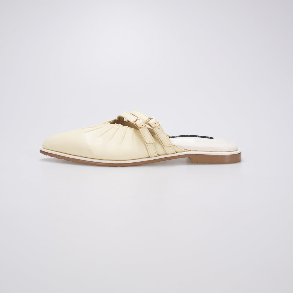 Essential - Serena Mules Butter Yellow S/S 2026 KL Collection