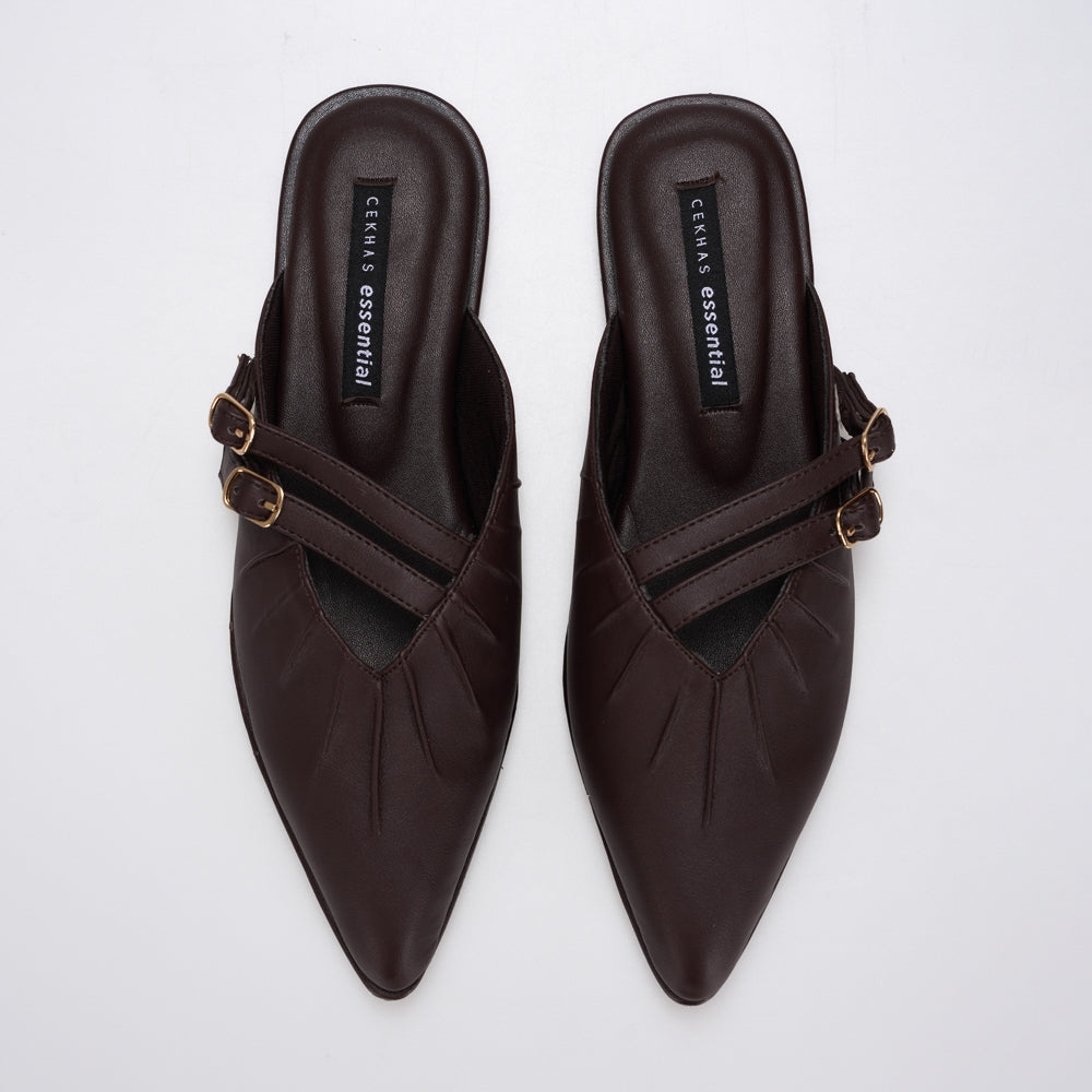 Essential - Serena Brown Mules S/S 2026 KL Collection
