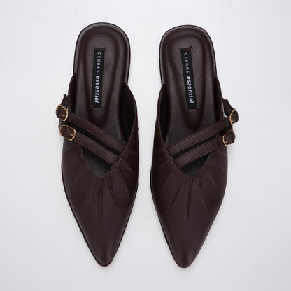 Essential - Serena Brown Mules S/S 2026 KL Collection