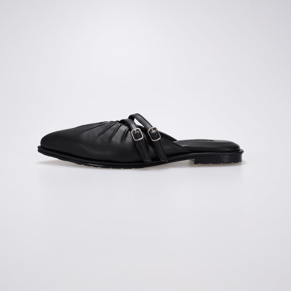 Essential - Serena Black Mules S/S 2026 KL Collection