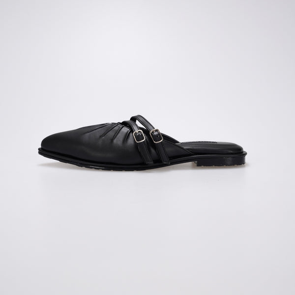 Essential - Serena Black Mules S/S 2026 KL Collection