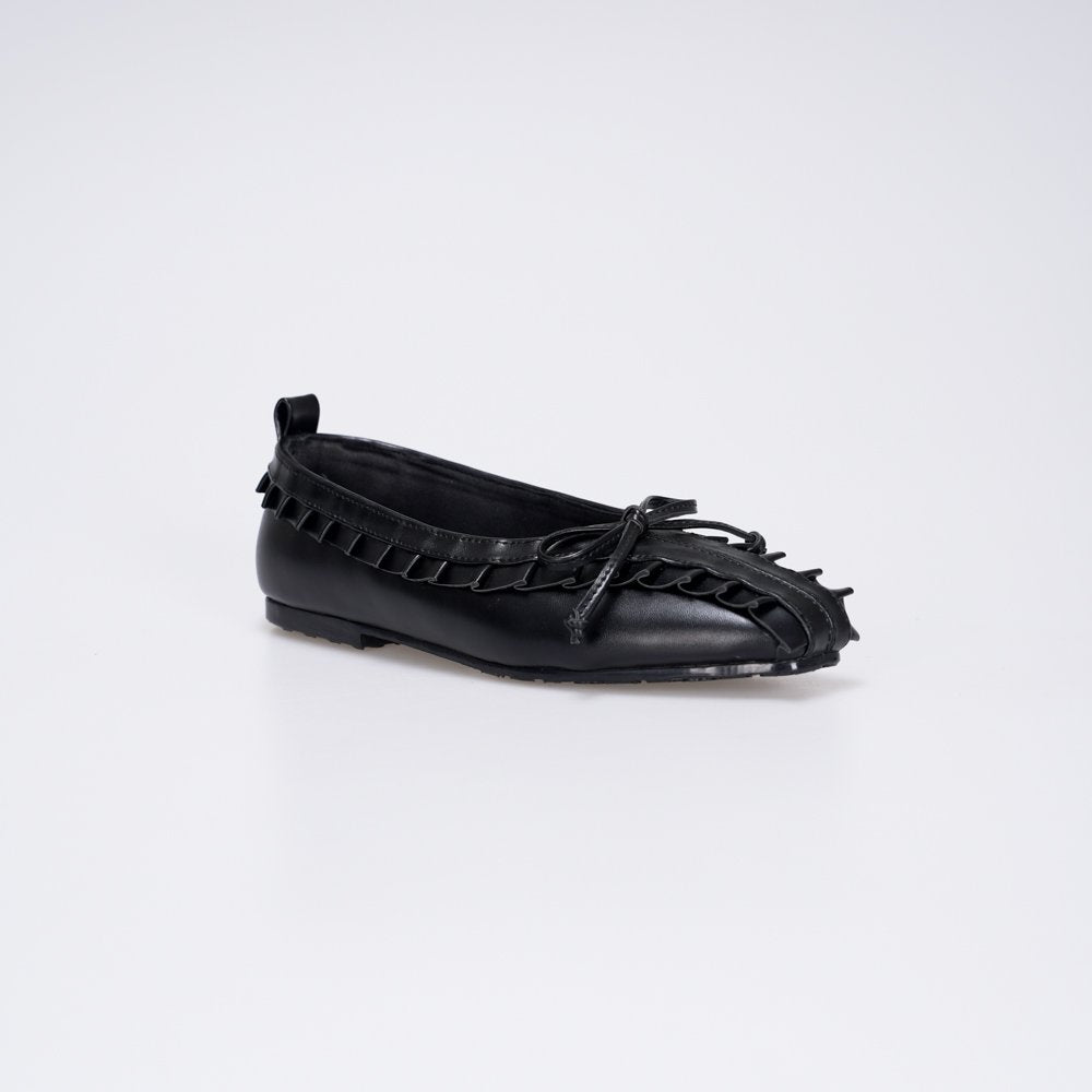 CEKHAS - Amber Black Flat Shoes Ballet Flats PLAID & POISE Collection