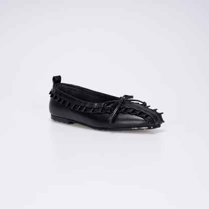 CEKHAS - Amber Black Flat Shoes Ballet Flats PLAID & POISE Collection