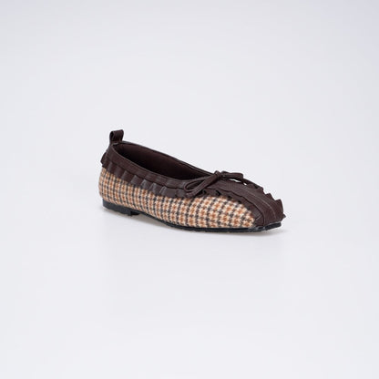 CEKHAS - Amber Plaid Tartan Flat Shoes Ballet Flats PLAID & POISE Collection