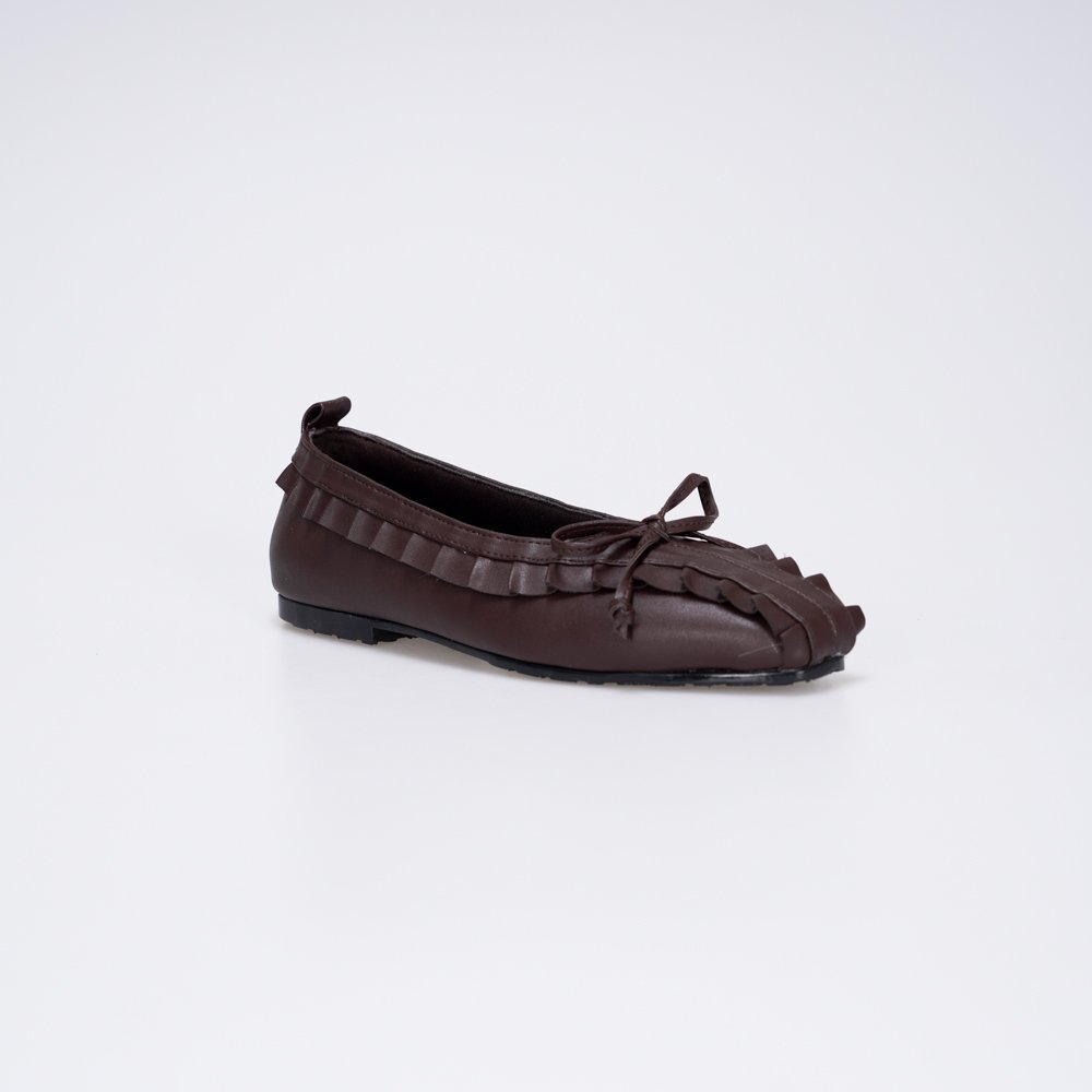 CEKHAS - Amber Brown Flat Shoes Ballet Flats PLAID & POISE Collection