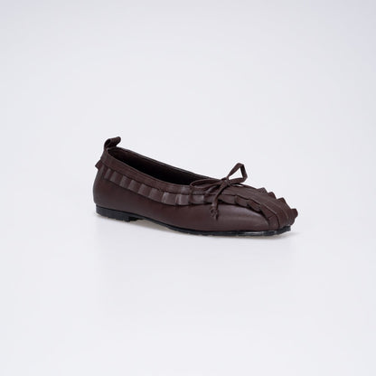 CEKHAS - Amber Brown Flat Shoes Ballet Flats PLAID & POISE Collection