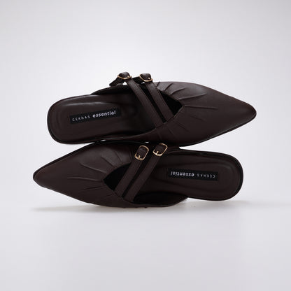 Essential - Serena Brown Mules S/S 2026 KL Collection