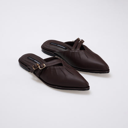 Essential - Serena Brown Mules S/S 2026 KL Collection